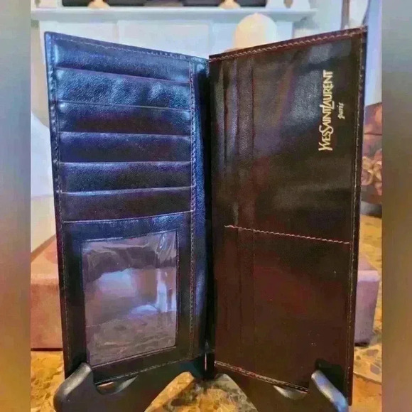 YSL brown Wallet - Picture 8 of 9